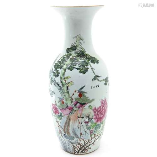 A Polychrome Decor Vase