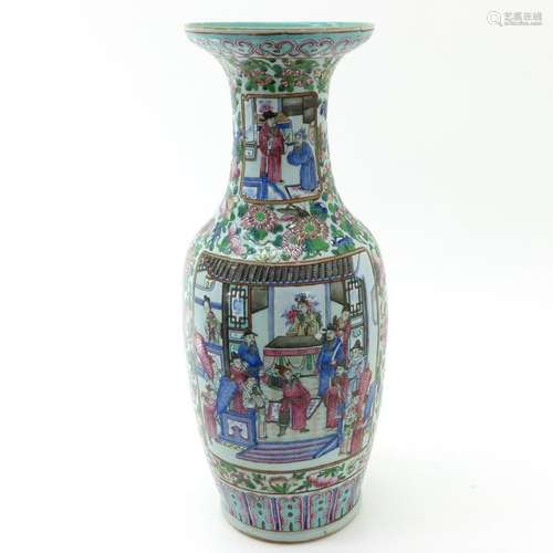 A Famille Rose Decor Vase