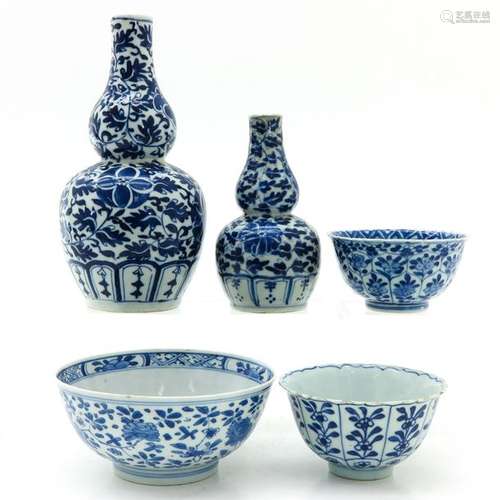 A Diverse Collection of Porcelain Items