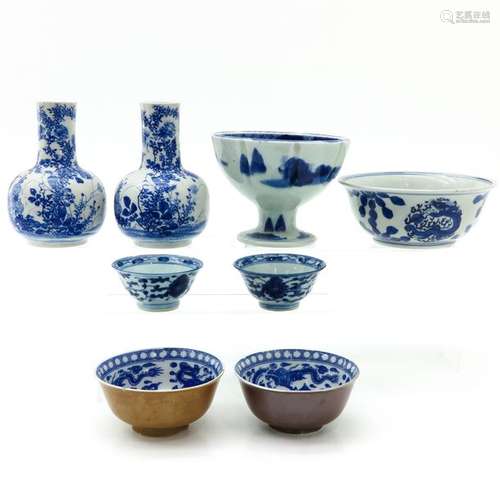 A Diverse Collection of Porcelain Items