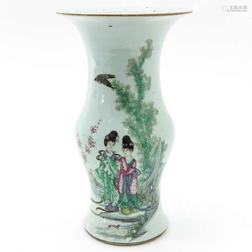 A Famille Rose Decor Vase