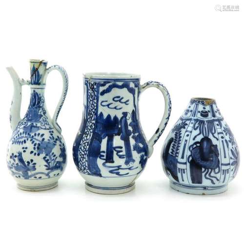 A Diverse Collection of Porcelain Items