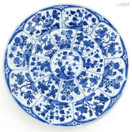 A Blue and White Decor Charger