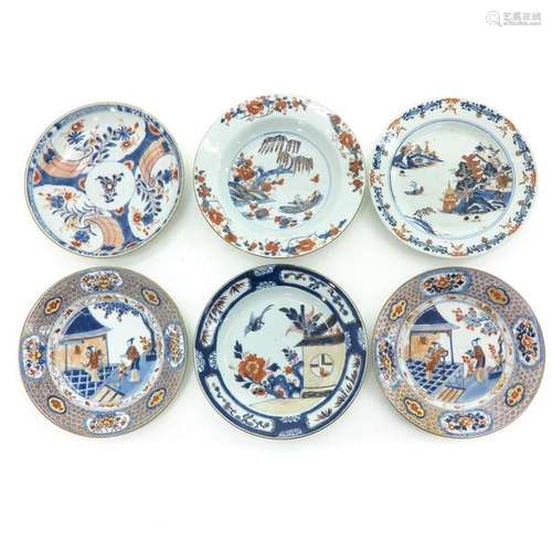 A Collection of Six Plates