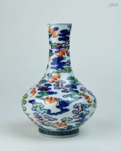 A Chinese Dou-Cai Porcelain Vase