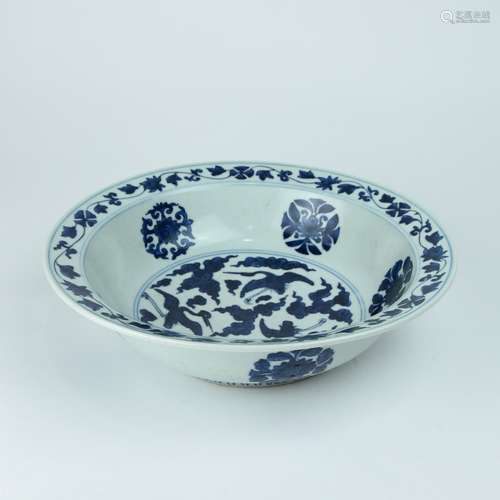 A Chinese Blue and White Porcelain Bowl