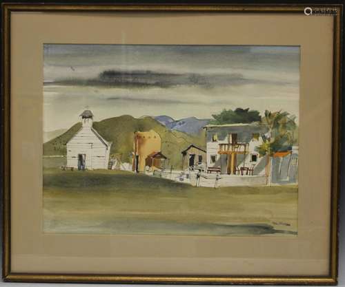 PETER MCINTYRE (1910-1995), WATERCOLOR