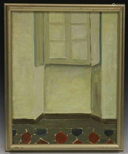 REMO SCUOLA, OIL ON CANVAS, SIGNED, 1974