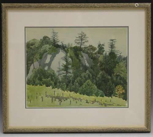 GRACE MAE SHERMAN, WATERCOLOR, 1916