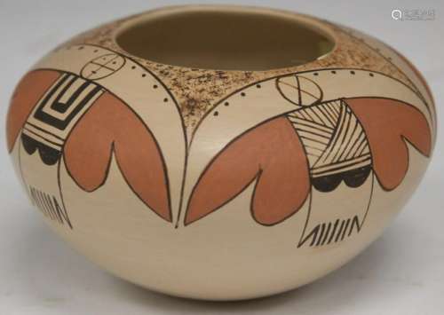 HOPI PAINTED FIRE COYOTE OLLA, 6