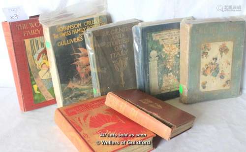 Illustrated children's books includng Rackham, Jessie Willcox Smith, Katharine Cameron, T.H.Robinson