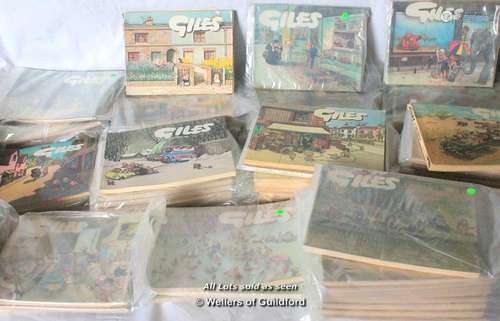 Giles Annuals: multiple copies of a few editions: 15th x 3, 17th x 7, 18th x 6, 19th x 3, 20th x