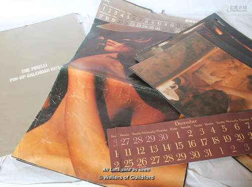 Pirelli calendars: 1972, 1973, 1974 (10th Anniversary edition)