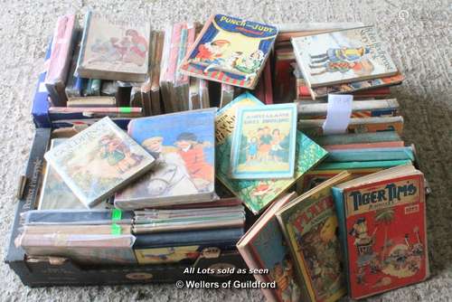 Children's books including Punch & Judy Annual, Arabian Nights illus by A.E. Jackson and a