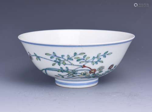 DOUCAI 'LINGZHI' BOWL