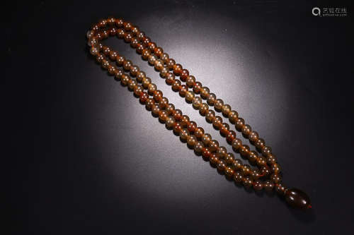 AMBER 108 BEADS