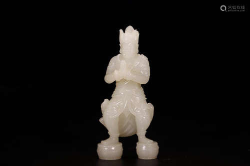 HETIAN JADE BUDDHA ORNAMENT