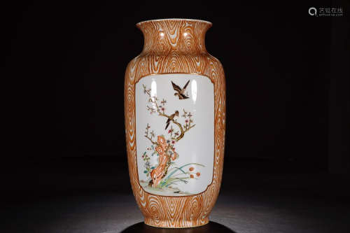 QIANLONG MARK GLAZE VASE