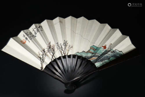 PAINTING FAN BY MINGJIA