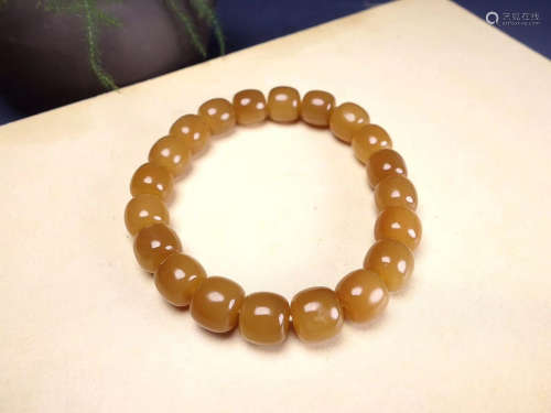 HETIAN SUGAR JADE BRACELET