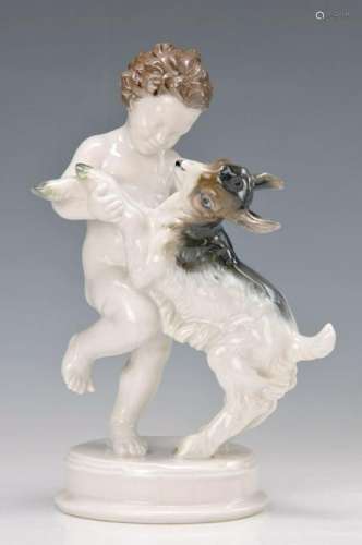 figurine, Rosenthal Art Department, US-Zone, child with