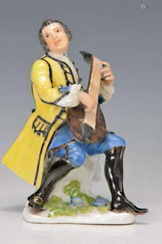 figurine, designed by J. J. Kaendler, of the galant