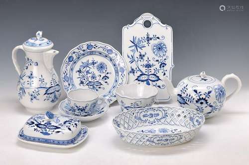 coffee- and tea set, Meissen, 2.H.20.th. century, 2