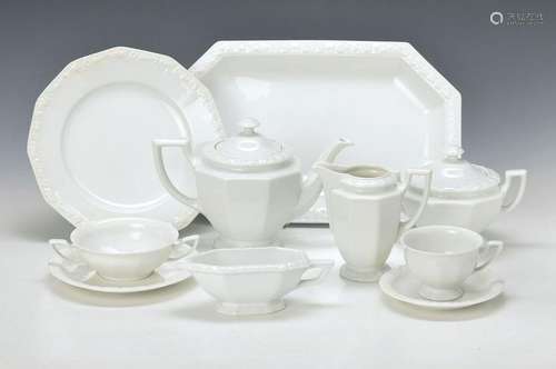 extensive Set, Model Mary in white, Rosenthal,Middle of