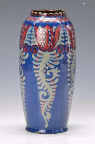 vase, Vienna, dated 1929, signed VKK in Triangulum