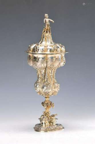 silver-goblet, Neresheim, around 1890, after Augsburger