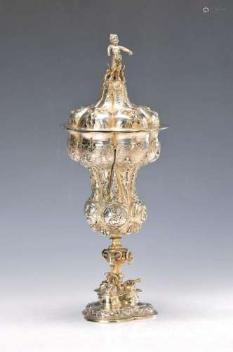 silver-goblet, Neresheim, around 1890, after Augsburger