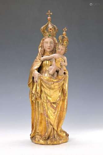 Madonna with child, Southern Germany, around 1730-40