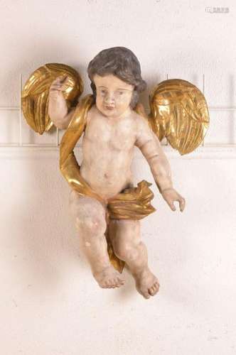 Large cupid, Southern Germany, around 1760, basswood
