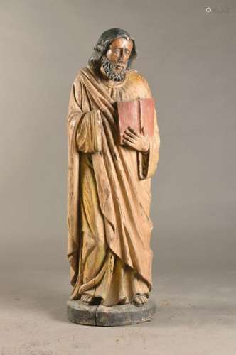 large figure of a saint, 19.th c. after the model of