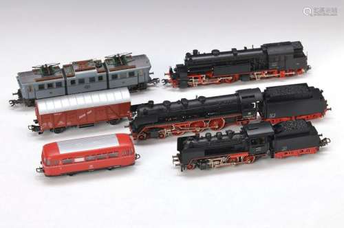 Märklin, gauge exactness HO, 10 Locomotives and 10