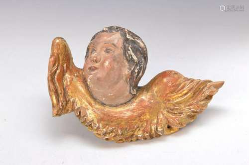 winged cupid head, Southern Germany, around 1760