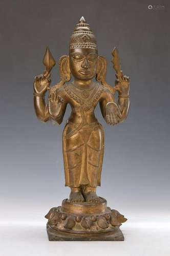 Sculpture of the goddess Shiva, India, around 1900,