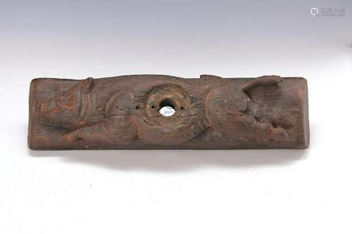 barrel lock, Palatinate/Neustadt, 2. H. 18. th c., oak