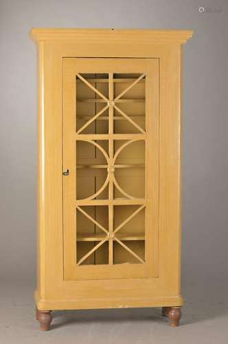 showcase cupboard, Biedermeier, Rheinhessen/ Alzey