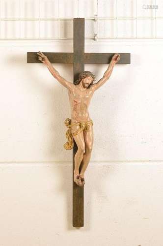 crucified Christ, around 1760-80, corpus carved wood