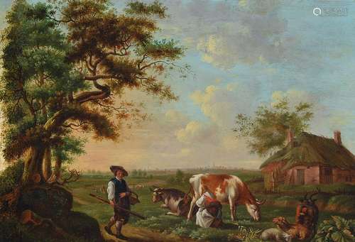 Unknown artist, Netherlands, 18th century, Pastorale