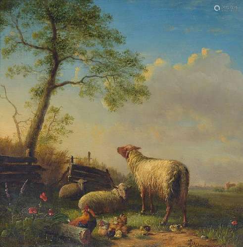 Balthazar Paul Ommeganck, 1755-1826 Antwerp, sheep and