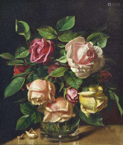 Unidentified artist, german, around 1900, still life