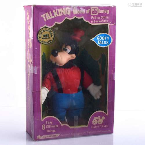 TALKING WORLD OF DISNEY GOOFY DOLL TOY