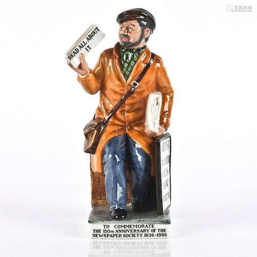 ROYAL DOULTON FIGURINE, NEWSVENDOR HN2891