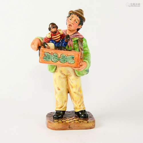 ROYAL DOULTON FIGURINE, ORGAN GRINDER HN2173