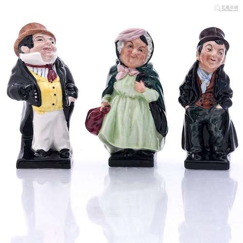 3 ROYAL DOULTON CERAMIC FIGURINES