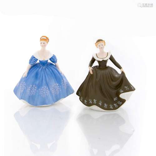 2 ROYAL DOULTON CERAMIC FIGURINES