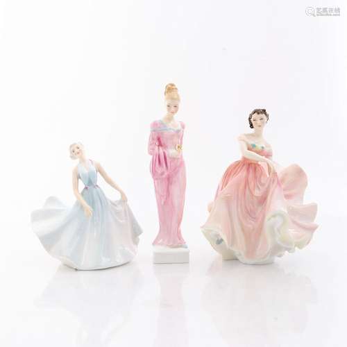 3 ROYAL DOULTON FIGURINES