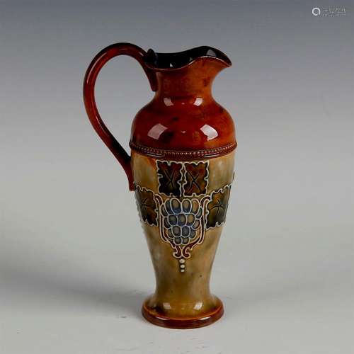 ROYAL DOULTON GLAZED NEOCLASSICAL EWER